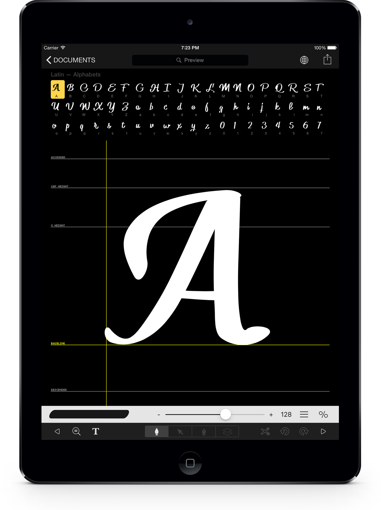 Ifontmaker Create Your Font In 5 Minutes On Your Ipad