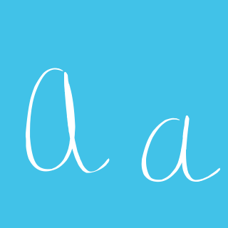 Sky Blue Cursive - iFontMaker Gallery