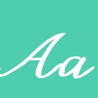 NEW improved cursive - iFontMaker Gallery